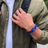 Bioflow Sport Flex Adjustable Magnetic Therapy Wristband - Blue/Orange
