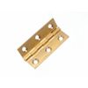 20 Pairs of Extruded Solid Brass Hinges 50MM (2 inch)