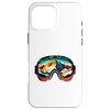 iPhone 16 Pro Max Retro Ski goggles, Vintage snowboard, Cool Skier Case
