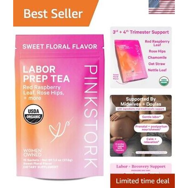 Tea - Organic Pregnancy Tea with Raspberry, Chamomile, Rosehip for Labor and ...