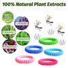 Mosquito Repellent Bracelet 12 Pack, PandyCare Insect, Midge & Mosquito Bands Wristbands for Adults, Kids & Baby - 2 Coils in 1, Waterproof, 100% Natural Plant Essential Oil, Deet Free with 300 Hours