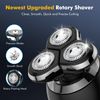 ETENTOUS 7D Shaver Heads Replacement, Replacement Head Compatible with 7D Head Shavers not Compatible with 3D Electric Shaver