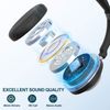 Wantek Wireless Gaming Headset Mic Bluetooth Work Earphone (Real plug and play)