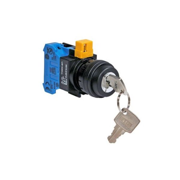 Idec HW1K-2AF11 22mm Key Switch 2 Position