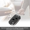 TUCKBOLD 2 Button Key Fob Shell Case for Lexus RX300 2001 Keyless Entry Remote Replacement Case Black
