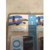 2 Velcro All Purpose Strap 90107 18"L x 1"W Black 2pk Adjustable Bundle Storage