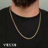 VEXXS Men's Gold Chain Flat Cut002