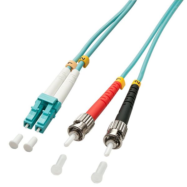 LINDY 46385 LWL-Duplexkabel LC/ST OM3 15m
