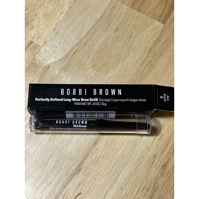 Bobbi Brown Perfectly Defined Long-Wear Brow Pencil REFILL Rich Brown 8