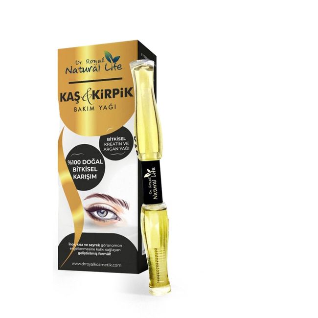 Kaş Ve Kirpik Bakım Serumu 20 Ml Bitkisel Keratin Ve Argan Yağlı (cımbız)