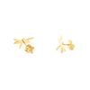 9ct Yellow Gold Dragon-fly Children's Earrings