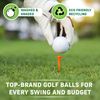 Golf Ball Planet E12 Used Golf Balls 5A/Mint (24 Pack, White)