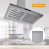 30" Wall Mount Range Hood Kitchen Stainless Steel 3-Speed Touch Control LED New