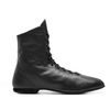 Rumpf 4120 Hit I Carnival Mariechen Garde Dance Boots Leather Rubber Sole Black, White and Red, black