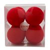 EDEN E616 Table Magic Magic Magic Red Sponge Ball Sponge Sphere 8 Pieces Set (Diameter Approx. 1.7 inches (4.4 cm)