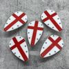 5pack Custom Templar Shield Red Cross Block Accessory for Minifigures C10DPA15
