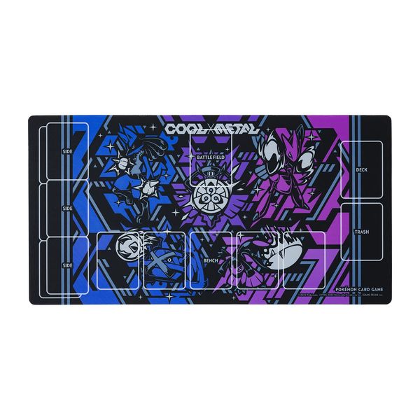 Pokemon Center Original Rubber Play Mat COOL x METAL