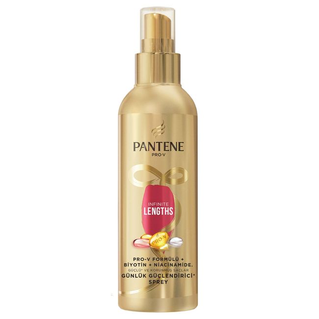 PANTENE Infinite Lengths Günlük Güçlendirici Saç Spreyi 200 ml