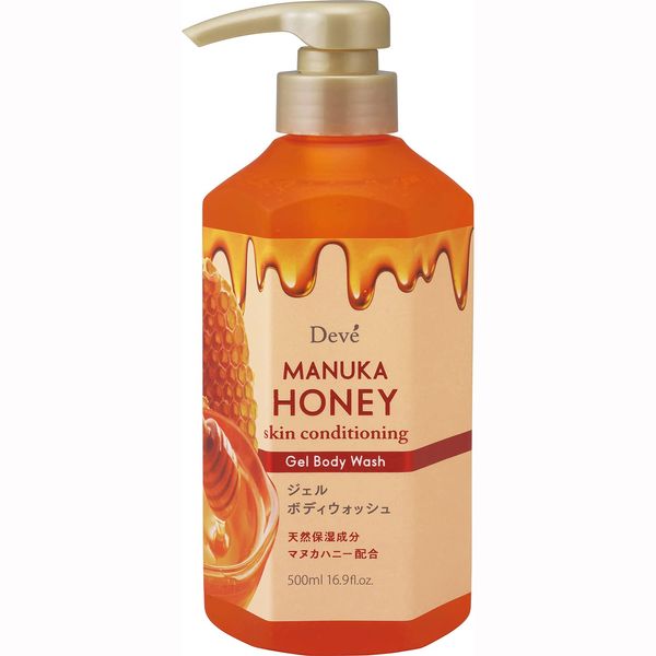 Dive Manuka Honey Gel Body Wash, 16.9 fl oz (500 ml)