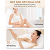 Dry Brushing Body Brush, POPCHOSE Natural Bristle Dry Skin Exfoliating Brush Body Scrub for Flawless Skin, Cellulite Treatment, Lymphatic Drainage and Blood Circulation Improvement, Medium Strength