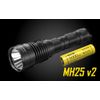 Nitecore MH25 v2 USB-C Rechargeable Tactical Flashlight w/ Battery - Holster