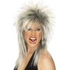 Smiffy's Two Tone Rock Diva Wig (Blonde/ Black)