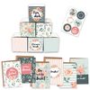 Gift Set Boxes and Folding Cards Pink Mint Set 01