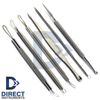 6pcs Blackhead Pimple Blemish Comedone Acne Needle Extractor Remover Tools Kit