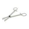 KingWei Piercing clamps set,20pcs disposable Plastic Piercing Clamps including 10pcs Slotted Piercing Round Forceps and 10pcs Slotted Piercing Triangle Forceps Ear Nose Piercing Tools Tattoo Supplies