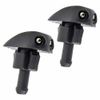 2 Universal Car Windshield Wiper Nozzle Sprayer Washer Spray Nozzle Sprinkler US