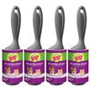 Scotch-Brite Pet Extra Sticky Lint Rollers, 4 Rollers, 48 Sheets Per Roller, 192 Sheets Total
