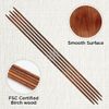 KnitPro Knitting Pins, Wood, Assorted, 2.5mm