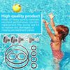 Zafina-UP Filter Pump Replacement Seals Kit Pack 25004/2,500 Gallon for In-tex Pool Filter Pump
