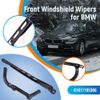 maXpeedingrods Front Right Wiper Arm Windshield Wiper 61617185366 for B-MW 5/6 Series E60 E61 E63 E64