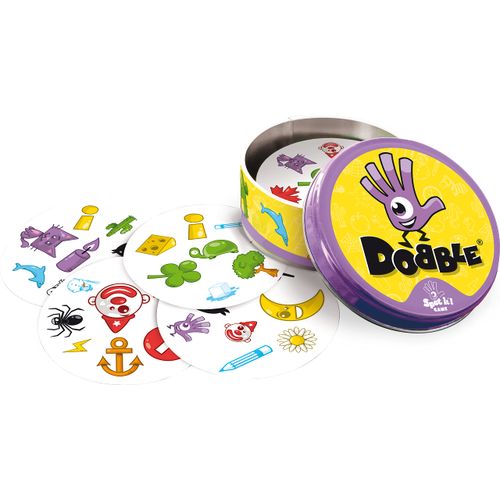 Asmodee | Dobble | Card Game | Ages 6+ | 2-8 Players | 15 Minutes Playing Time