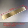 Black Box Buzz Brass Door Plate Made-to-Order 12cm x 2cm