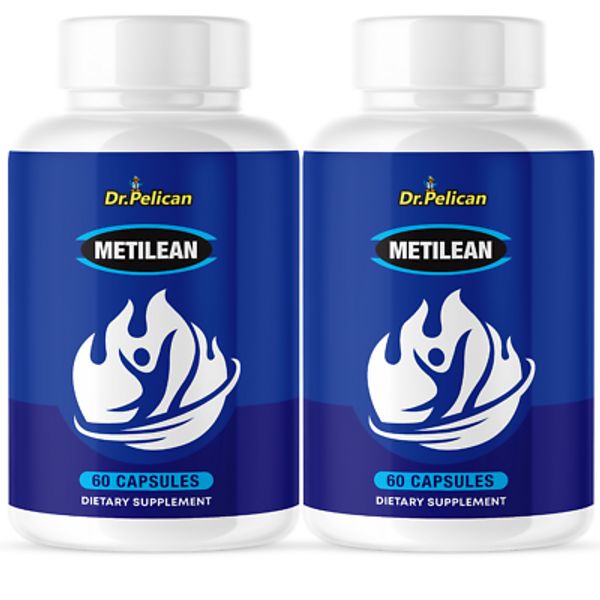 Metilean - Keto & Weight Support - 2 Bottles- 120 Capsules