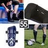 55 Sport Eclipse Lite Ventilated Football Shin Guards - Midnight Blue - Medium