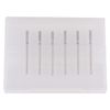 MZCMSL Cylinder Cuticle Drill Bits Set, 6pcs Round Top Russian Manicure Bits, 3/32 Shank efile Bit (Medium)