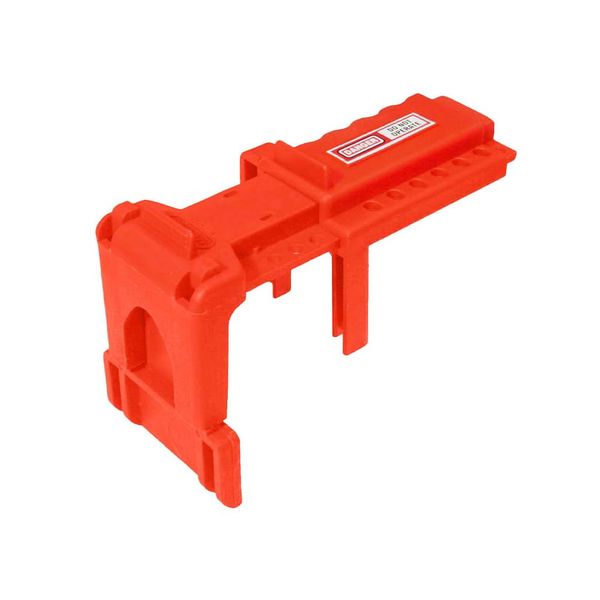 Large Ball Valve Lockout Tagout 32mm - 76mm Red Polypropylene