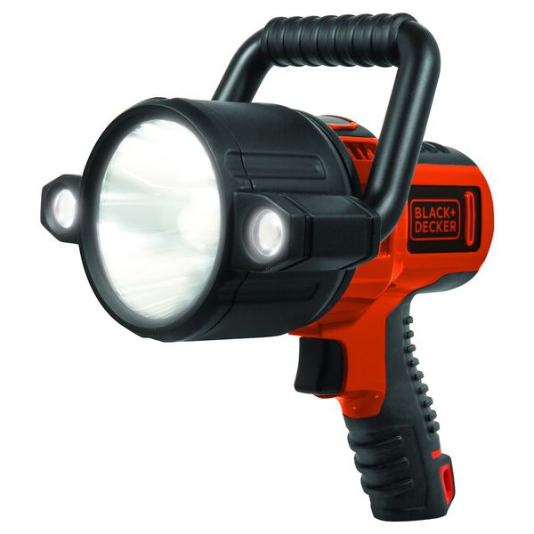 BLACK+DECKER SLV2B Rechargeable 750 Lumen Lithium Ion 10W LED Spotlight Flashlight