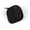 Windfulogo Cow Leather Archery Finger Tab Long Bow Hand Protector for Right Hand Black