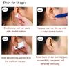 2 Pack Ear Piercing Gun Earring Disposable Ear Stud Gun Sterile No Pain Ear Piercing Gun (Gold)