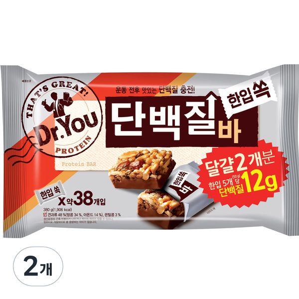 Dr. You Protein Bar, 380g, 1ea