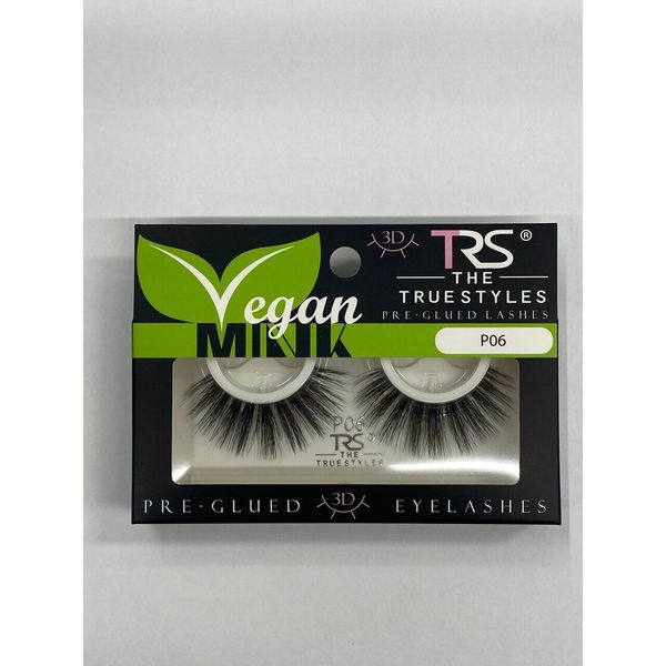 TRS 3D VEGAN MINK PRE-GLUED EYELASHES #P06