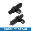 A ABSOPRO Transmission Speed Sensor 52854001AA Automatic Speed Sensor for Jeep Liberty 2003-2012 Plastic Black