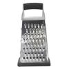 Dexam Stainless Steel Four Sided Box Grater, Silver, one Size