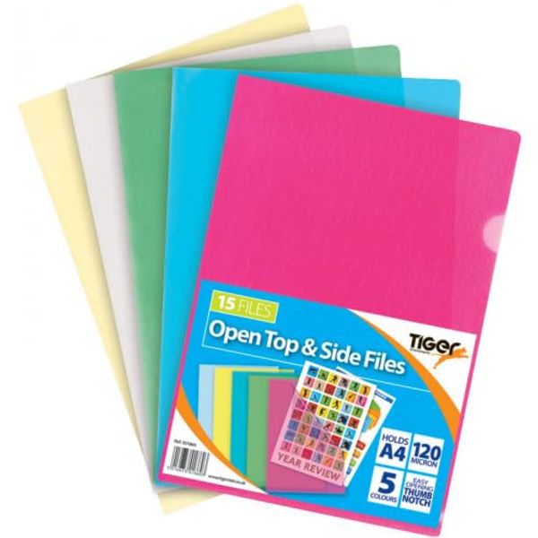 A4 Pack 15 Open Top & Side Assorted + Free finchley Pen (5)