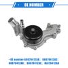 Pack (1) No.68079412AB Engine Water Pump for Jeep Wrangler JK 2012-2018