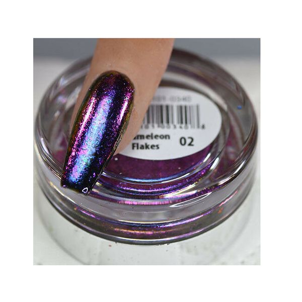 Cre8tion - Nail Art Effect - Chameleon Flakes 0.5g #02